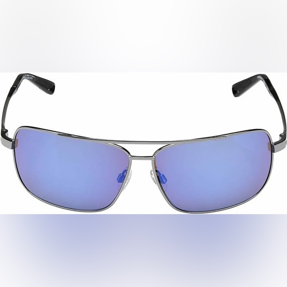 Spy Leo Sunglasses Gunmetal Happy Bronze Blue Spectra Lens
